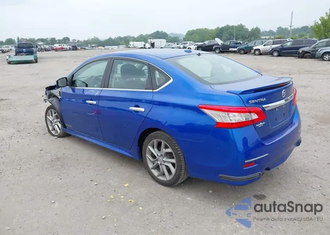 2015 Nissan Sentra Sr from USA, damaged, VIN 3N1AB7AP3FY364918